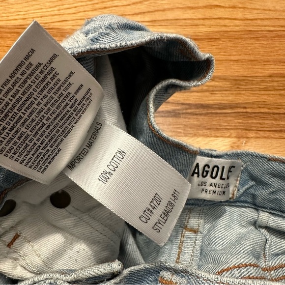 AGOLDE Denim Shorts Size 25 - Picture 5 of 9